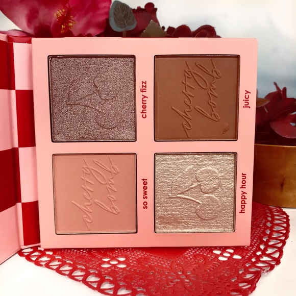 Ciate London Cherry Bomb Blush and Highlighter Palette Light Medium 16g *BNIB - Picture 6 of 16